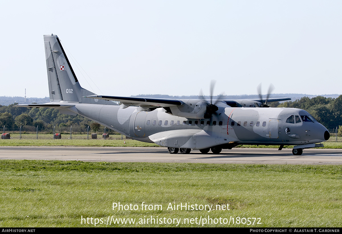 Aircraft Photo of 012 | CASA C295M | Poland - Air Force | AirHistory.net #180572