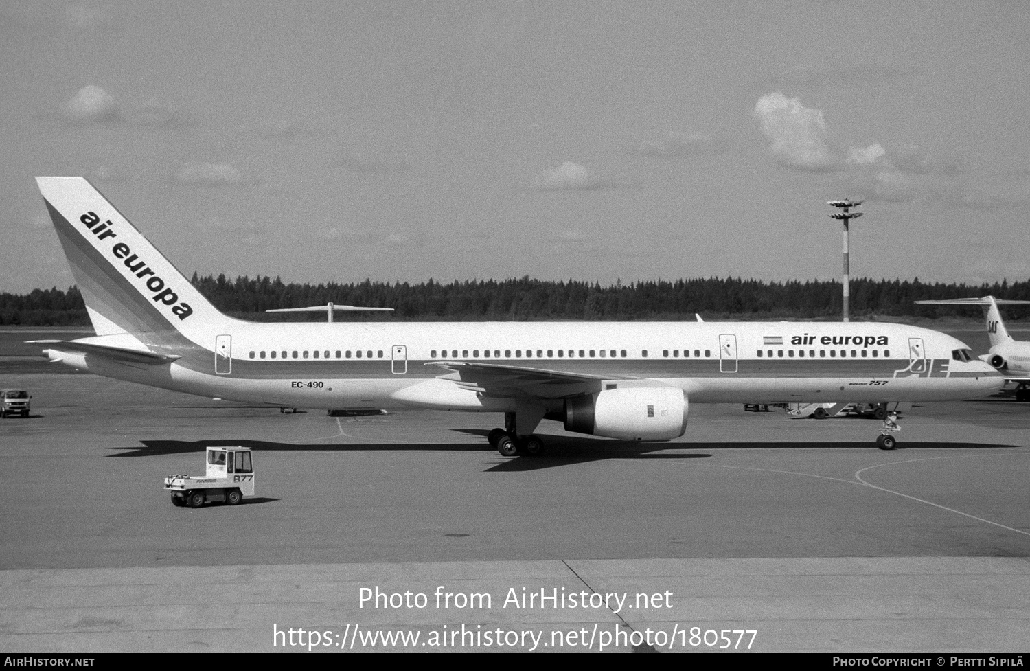 Aircraft Photo of EC-490 | Boeing 757-236 | Air Europa | AirHistory.net #180577