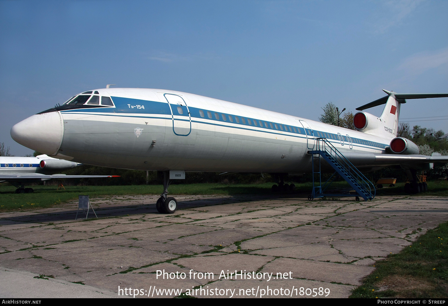 Aircraft Photo of CCCP-85020 | Tupolev Tu-154 | Aeroflot | AirHistory.net #180589