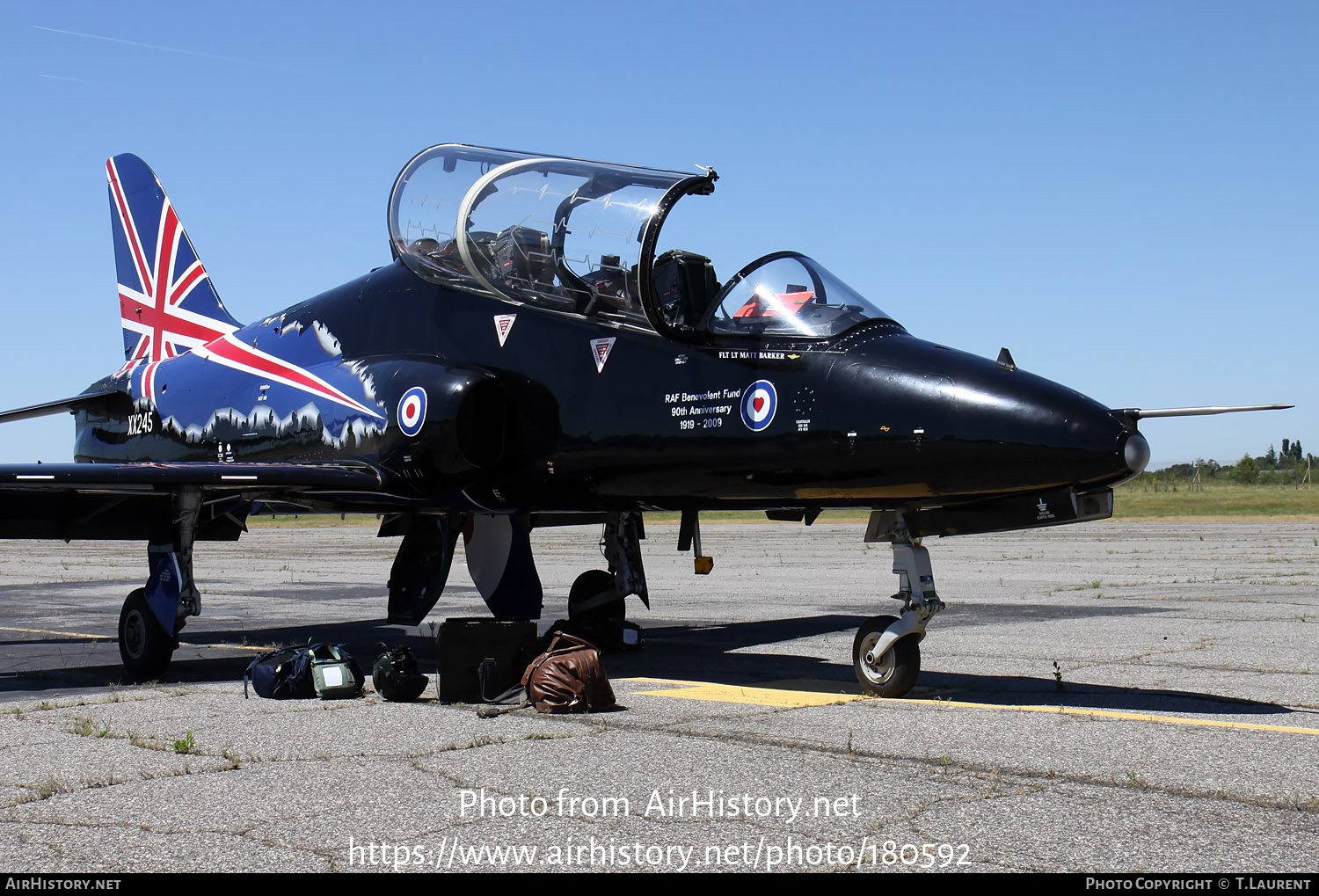 Aircraft Photo of XX245 | British Aerospace Hawk T1 | UK - Air Force | RAF Benevolent Fund | AirHistory.net #180592