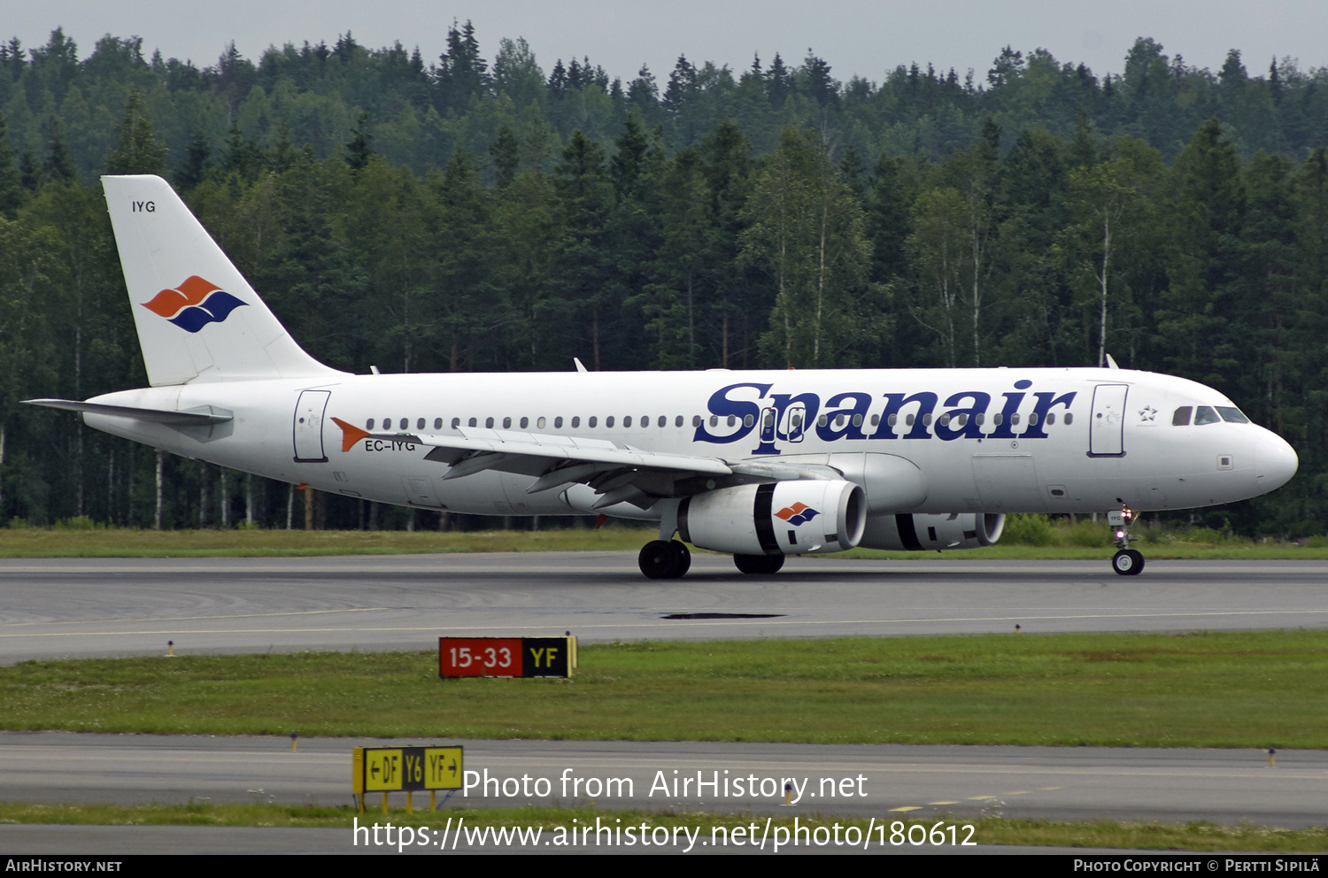 Aircraft Photo of EC-IYG | Airbus A320-232 | Spanair | AirHistory.net #180612