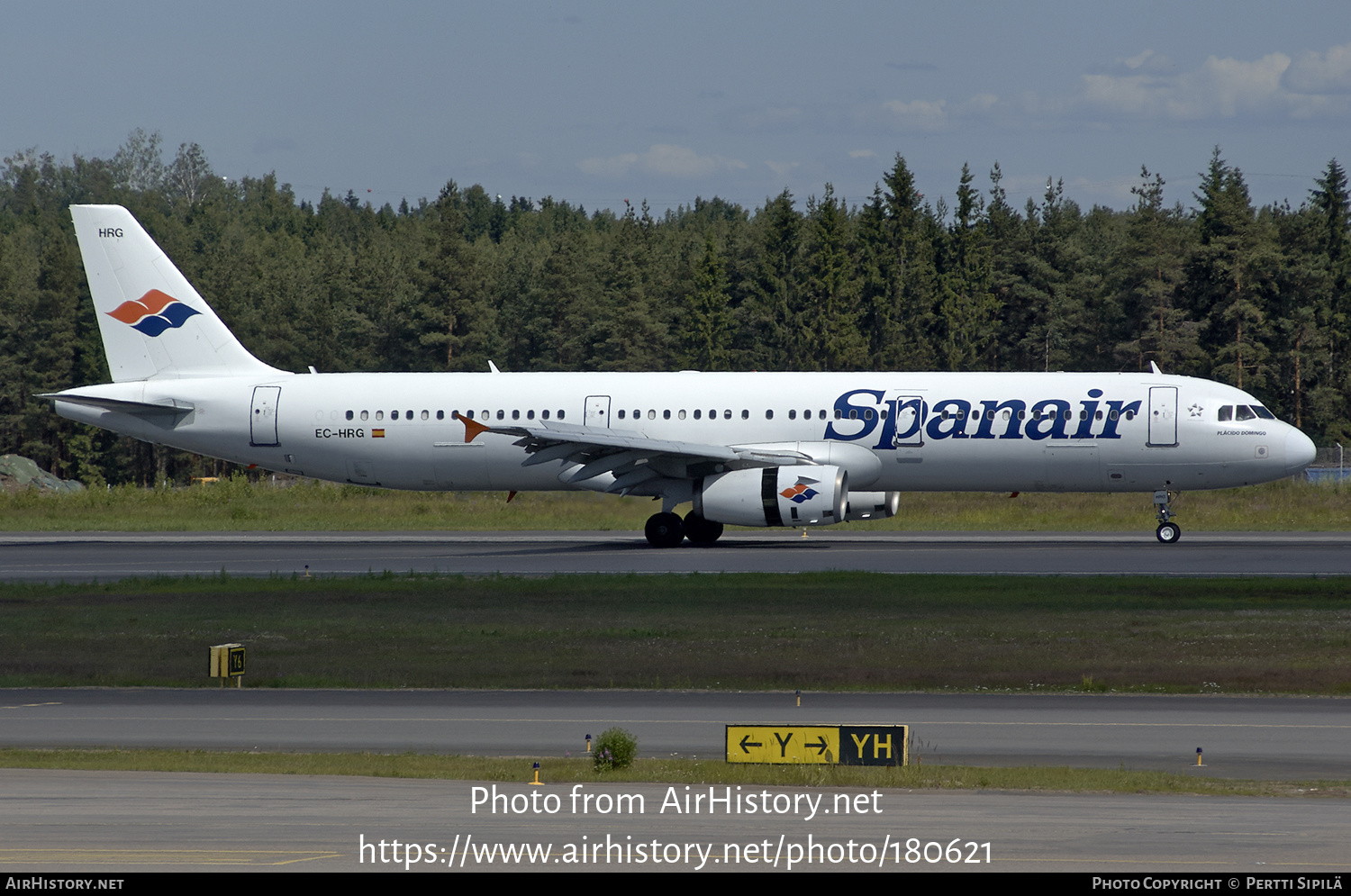 Aircraft Photo of EC-HRG | Airbus A321-231 | Spanair | AirHistory.net #180621