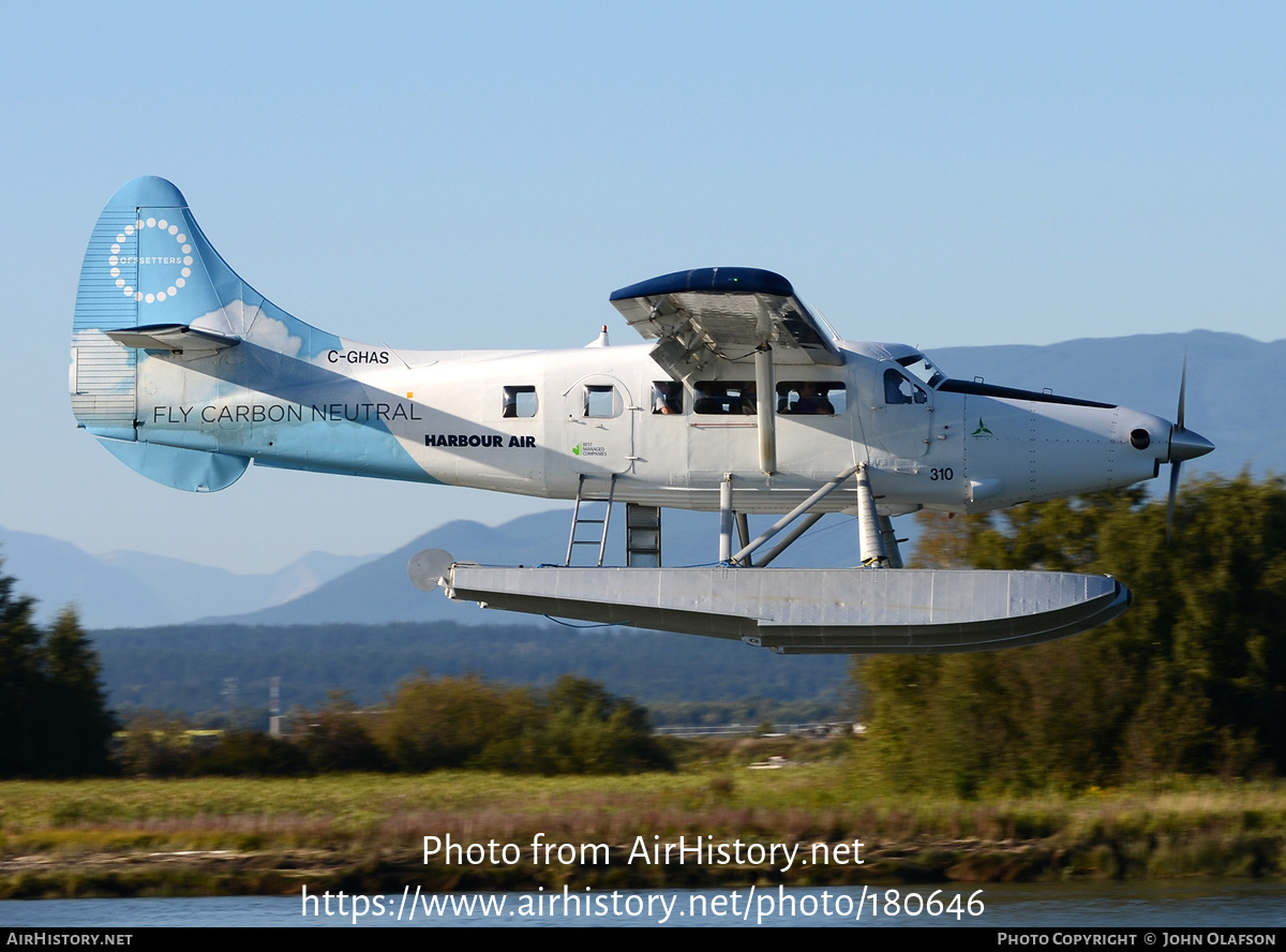 Aircraft Photo of C-GHAS | Vazar DHC-3T Turbine Otter | Harbour Air | AirHistory.net #180646