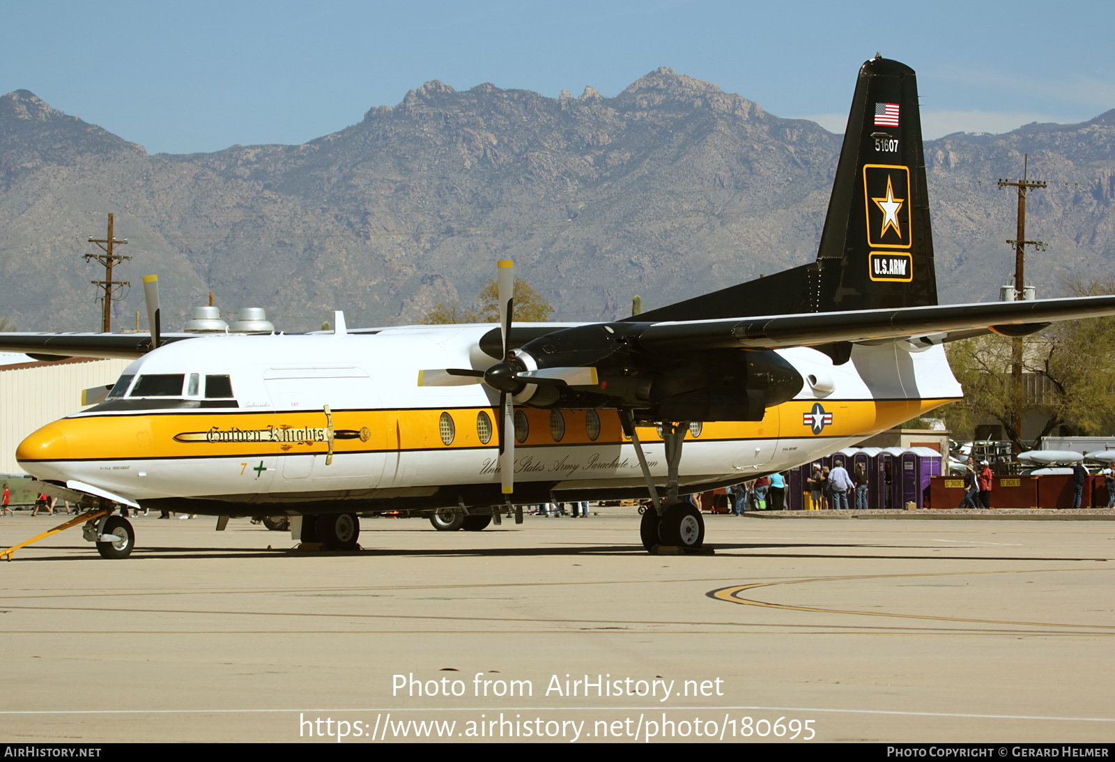 Aircraft Photo of 85-1607 / 51607 | Fokker C-31A Troopship | USA - Army | AirHistory.net #180695