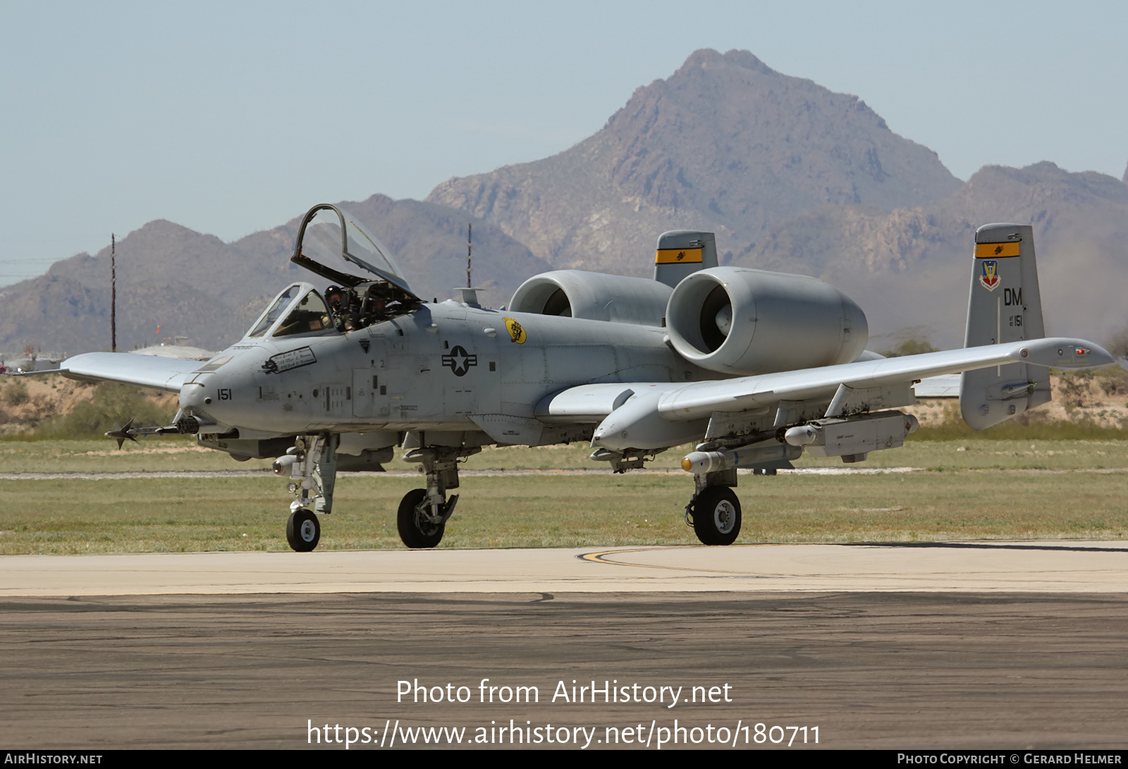 Aircraft Photo of 80-0151 / AF80-151 | Fairchild OA-10A Thunderbolt II | USA - Air Force | AirHistory.net #180711