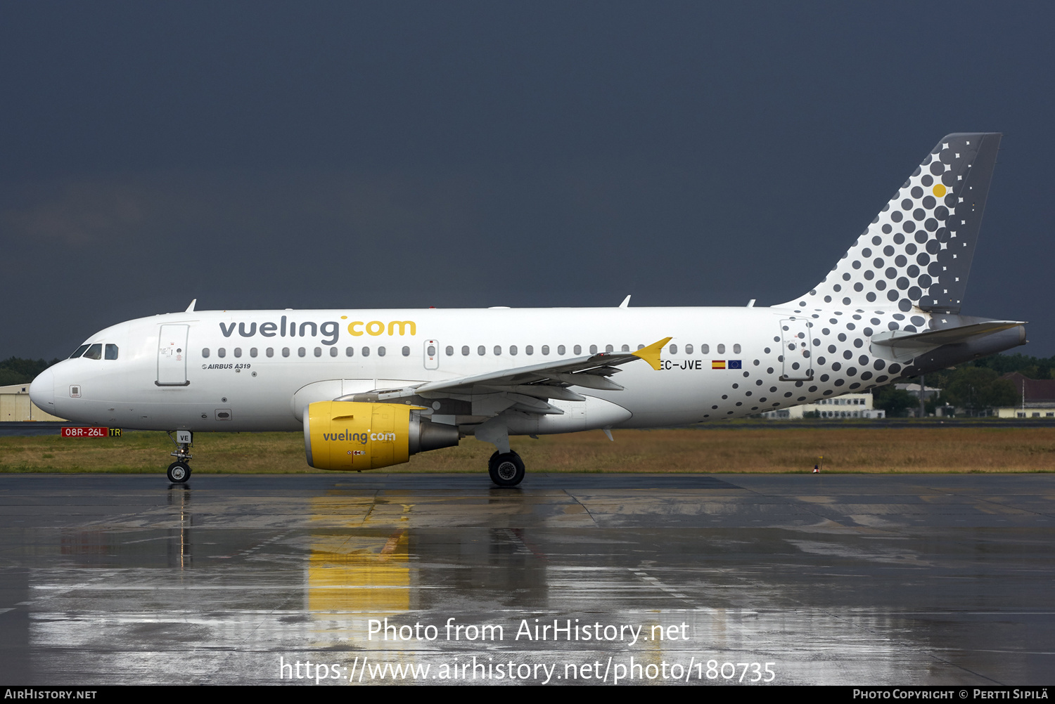 Aircraft Photo of EC-JVE | Airbus A319-111 | Vueling Airlines | AirHistory.net #180735