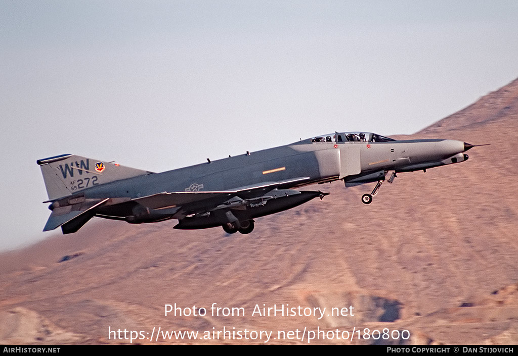 Aircraft Photo of 69-0272 / AF69-272 | McDonnell Douglas F-4G Phantom II | USA - Air Force | AirHistory.net #180800