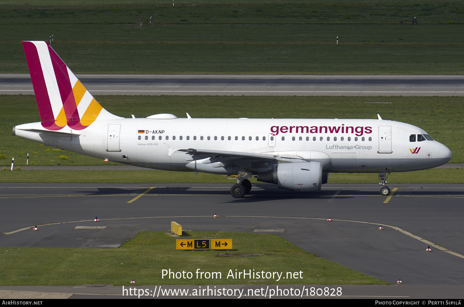 Aircraft Photo of D-AKNP | Airbus A319-112 | Germanwings | AirHistory.net #180828