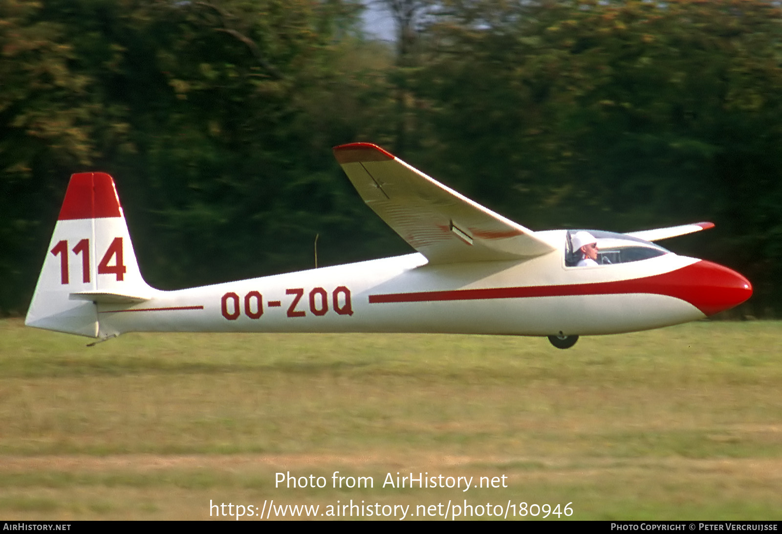 Aircraft Photo of OO-ZOQ | Schleicher Ka-6E Rhonsegler | AirHistory.net #180946