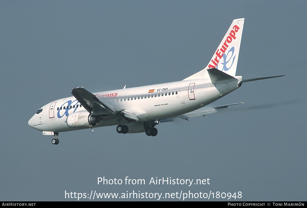 Aircraft Photo of EC-GMY | Boeing 737-36Q | Air Europa | AirHistory.net #180948