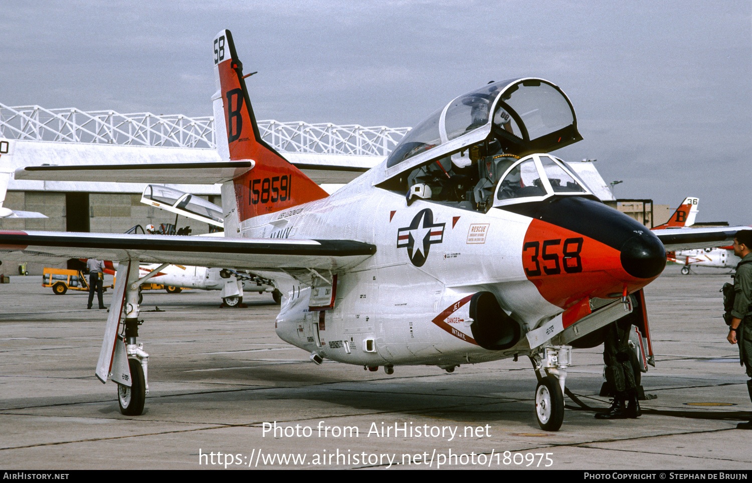 Aircraft Photo of 158591 | North American Rockwell T-2C Buckeye | USA - Navy | AirHistory.net #180975