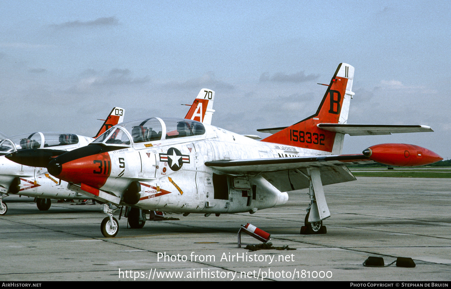 Aircraft Photo of 158332 | North American Rockwell T-2C Buckeye | USA - Navy | AirHistory.net #181000