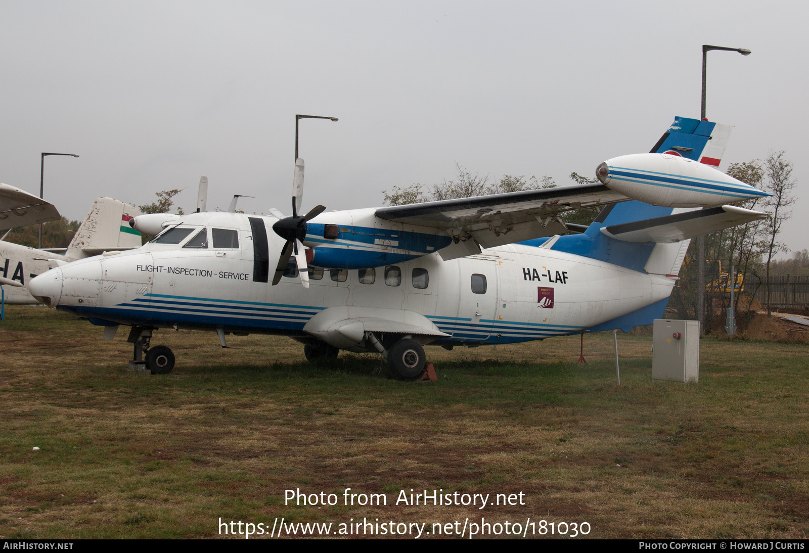 Aircraft Photo of HA-LAF | Let L-410UVP-E8A Turbolet | LRI - Légiforgalmi és Repülőtéri Igazgatóságot - Flight Inspection Service | AirHistory.net #181030