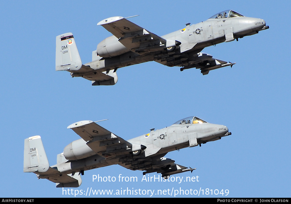 Aircraft Photo of 79-0209 / AF79-209 | Fairchild A-10C Thunderbolt II | USA - Air Force | AirHistory.net #181049