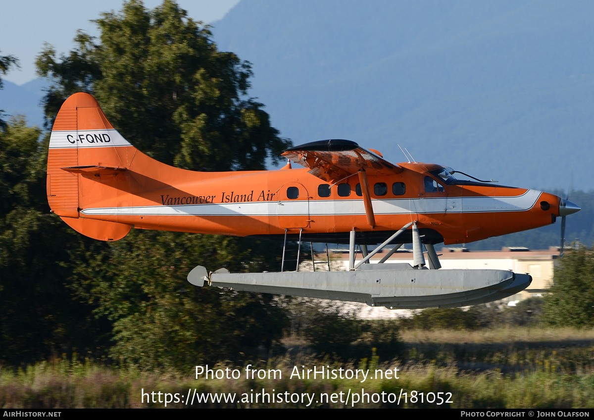 Aircraft Photo of C-FQND | Vazar DHC-3T Turbine Otter | Vancouver Island Air | AirHistory.net #181052