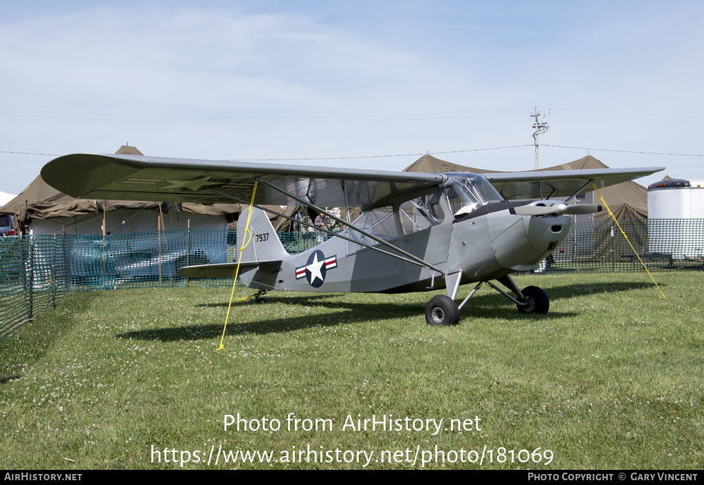 Aircraft Photo of N2508B / 7937 | Aeronca L-16A (7BCM) | USA - Air Force | AirHistory.net #181069
