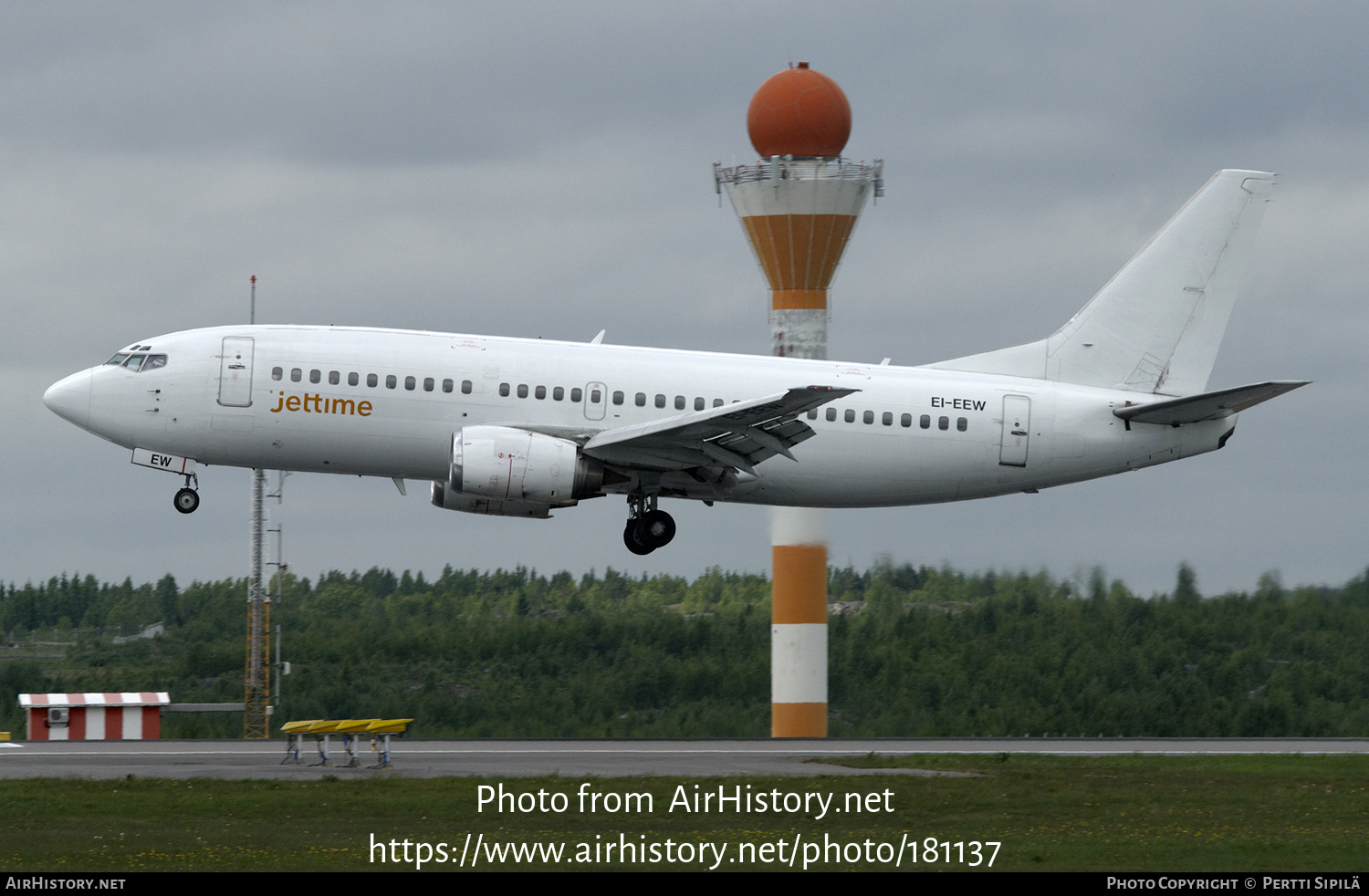 Aircraft Photo of EI-EEW | Boeing 737-375 | Jettime | AirHistory.net #181137