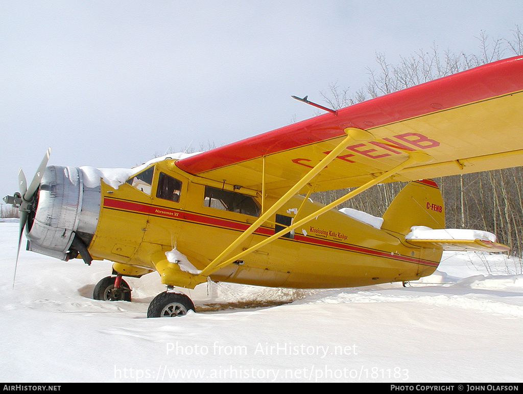 Aircraft Photo of C-FENB | Noorduyn UC-64A Norseman (VI/C-64A) | Kississing Lake Lodge | AirHistory.net #181183