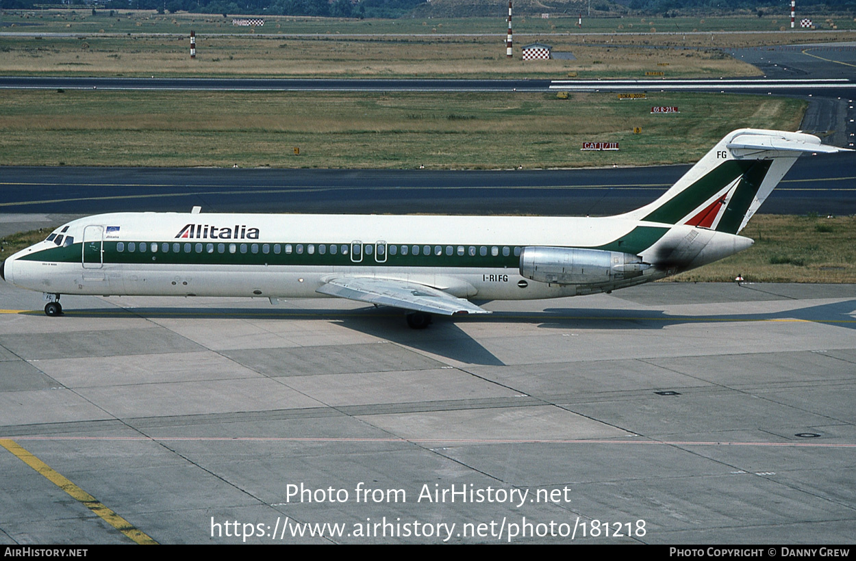 Aircraft Photo of I-RIFG | McDonnell Douglas DC-9-32 | Alitalia | AirHistory.net #181218