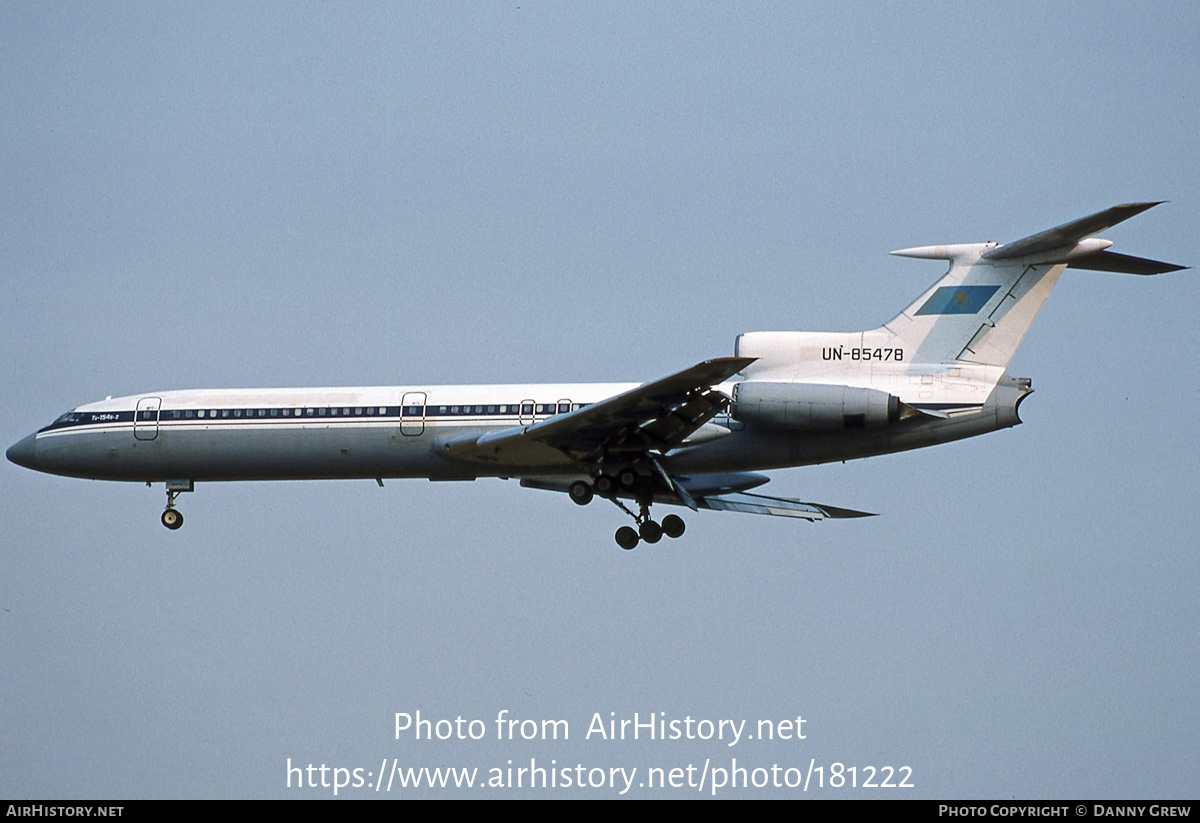 Aircraft Photo of UN-85478 | Tupolev Tu-154B-2 | AirHistory.net #181222