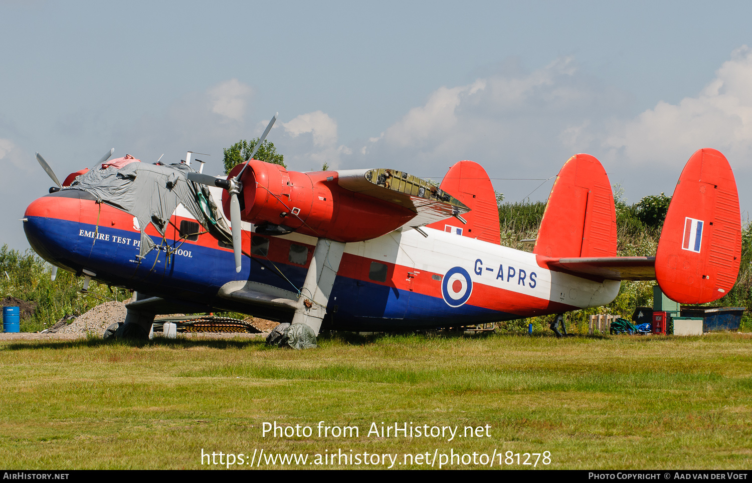 Aircraft Photo of G-APRS | Scottish Aviation Twin Pioneer Series 3 | UK - Air Force | AirHistory.net #181278