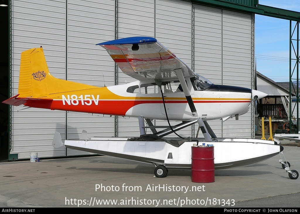 Aircraft Photo of N815V | Cessna A185F Skywagon 185 | Nordic Air | AirHistory.net #181343