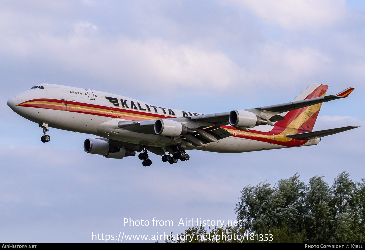 Aircraft Photo of N741CK | Boeing 747-4H6 | Kalitta Air | AirHistory.net #181353