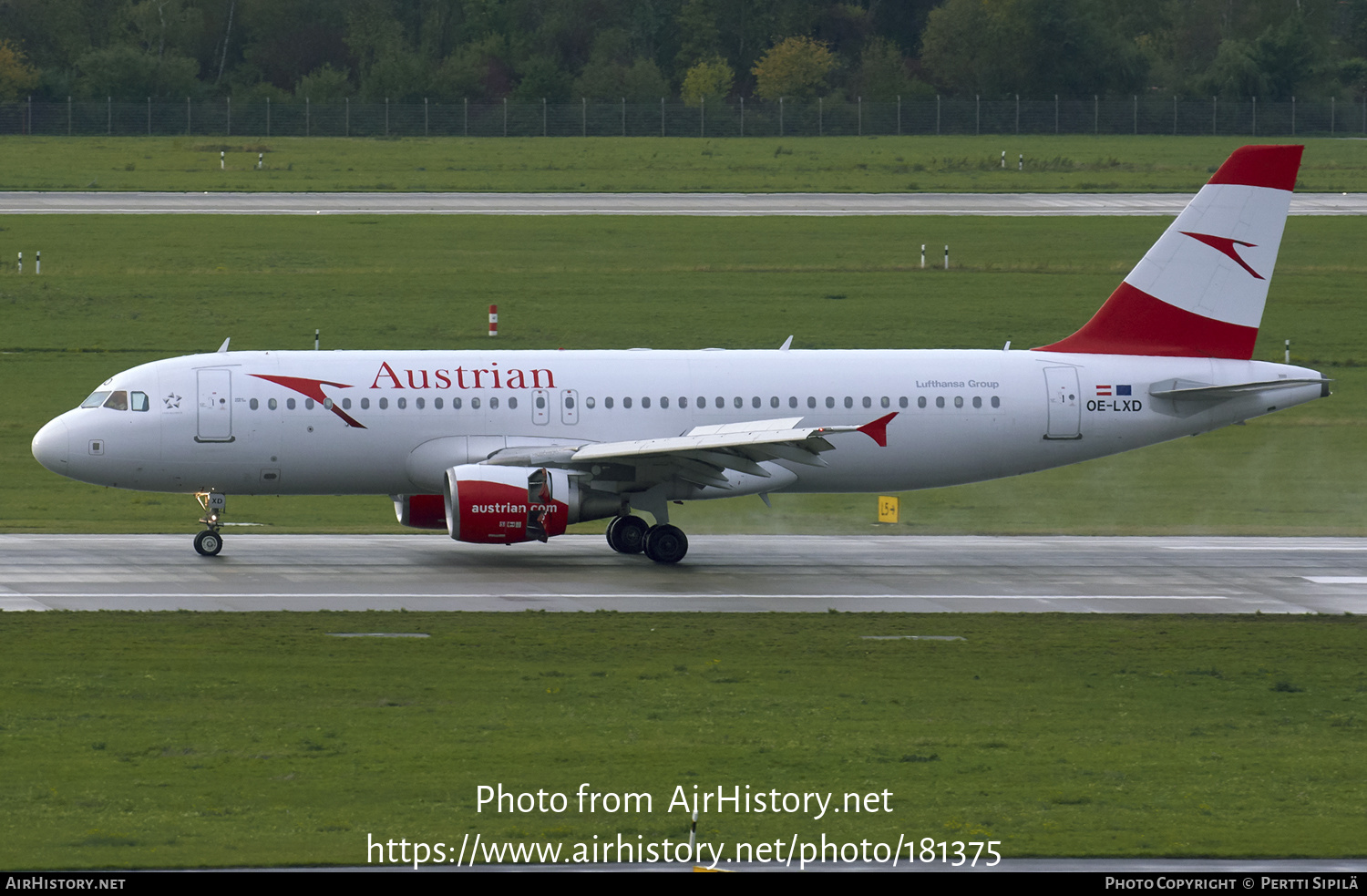 Aircraft Photo of OE-LXD | Airbus A320-216 | Austrian Airlines | AirHistory.net #181375