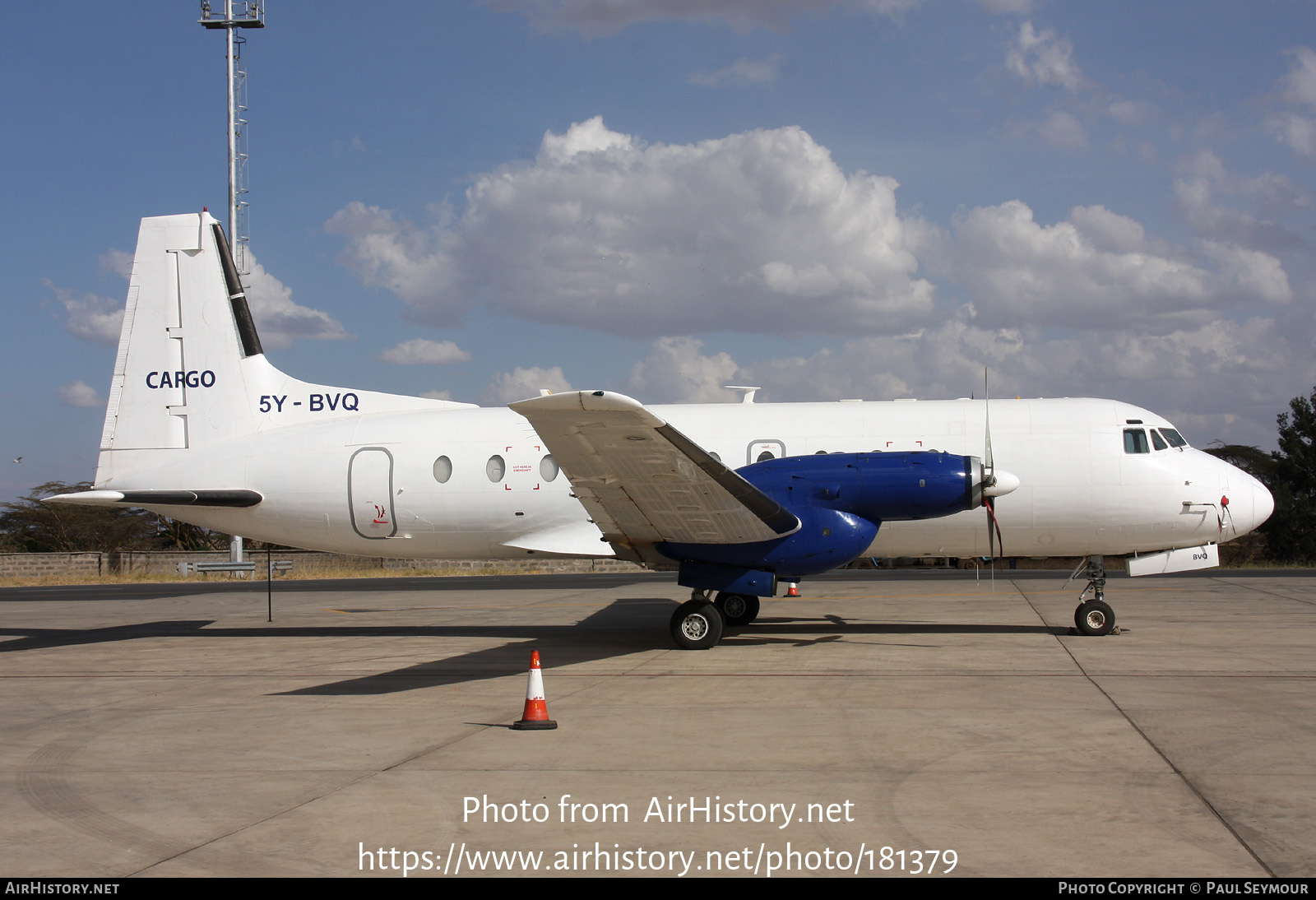 Aircraft Photo of 5Y-BVQ | British Aerospace BAe-748 Srs2B/399LFD | AirHistory.net #181379