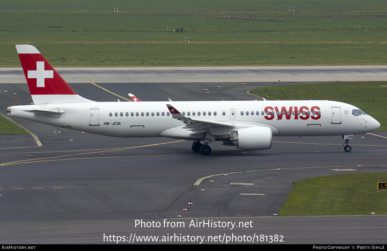 Aircraft Photo of HB-JCM | Bombardier CSeries CS300 (BD-500-1A11) | Swiss International Air Lines | AirHistory.net #181382