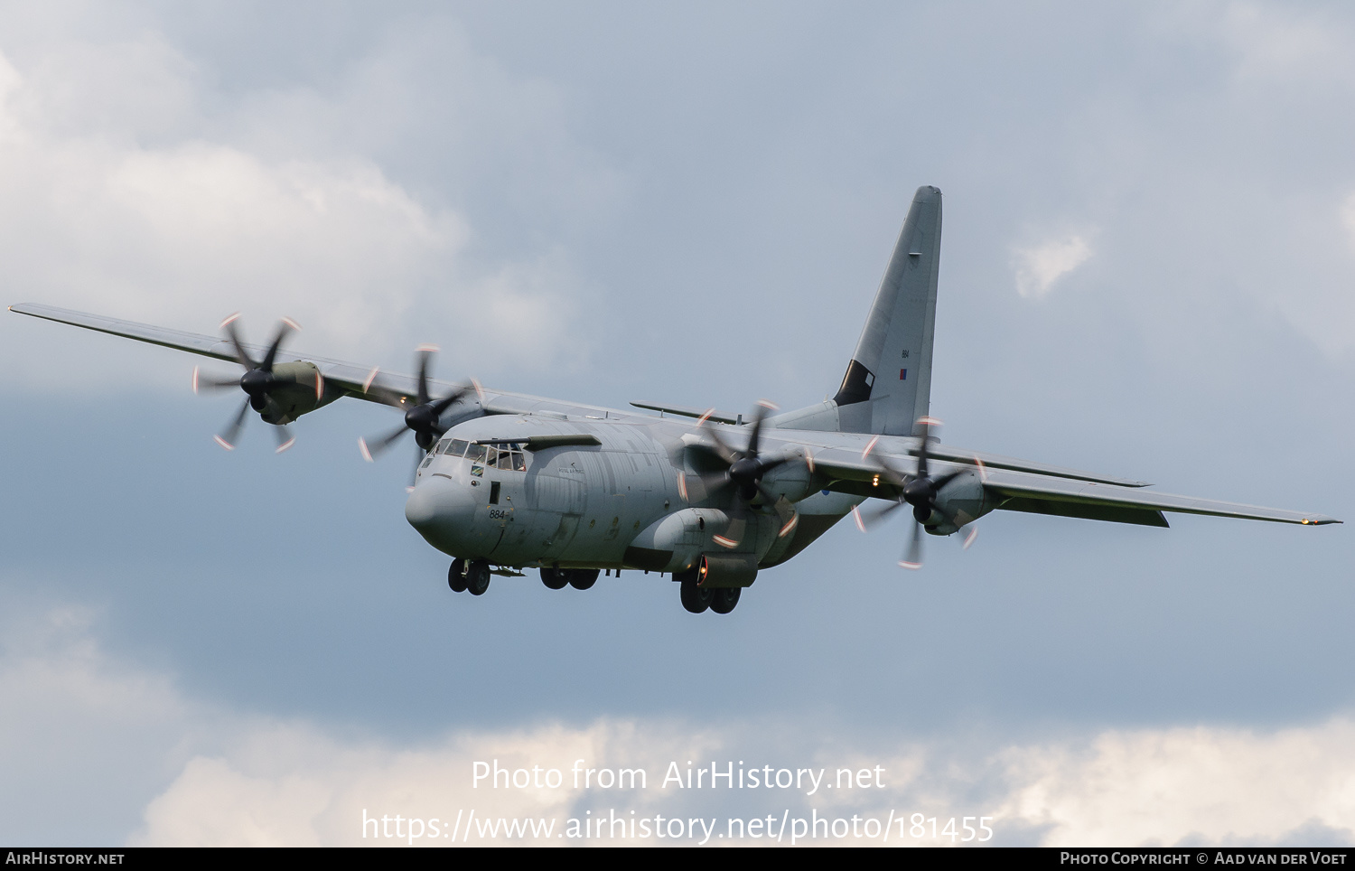 Aircraft Photo of ZH884 | Lockheed Martin C-130J Hercules C5 | UK - Air Force | AirHistory.net #181455