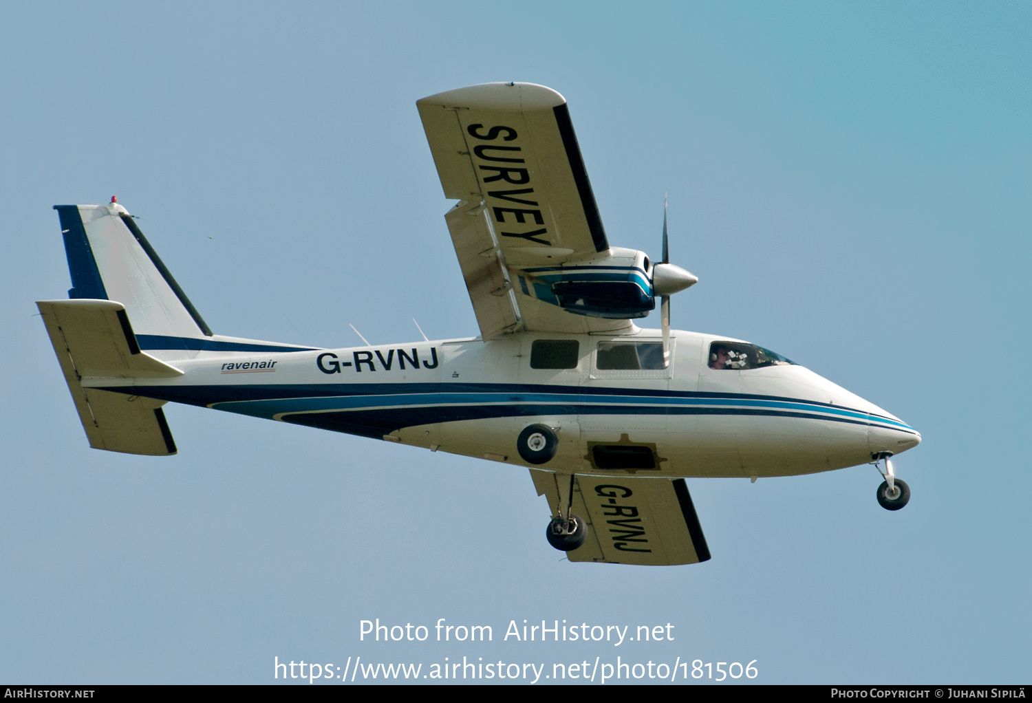 Aircraft Photo of G-RVNJ | Partenavia P-68B | Ravenair | AirHistory.net #181506