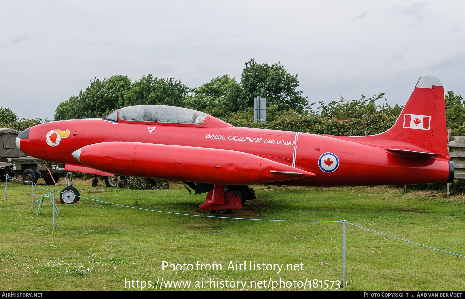 Aircraft Photo of No Reg | Lockheed T-33A | Canada - Air Force | AirHistory.net #181573