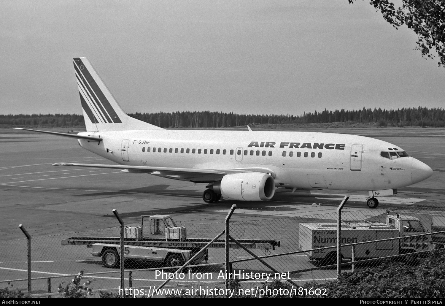 Aircraft Photo of F-GJNF | Boeing 737-528 | Air France | AirHistory.net #181602