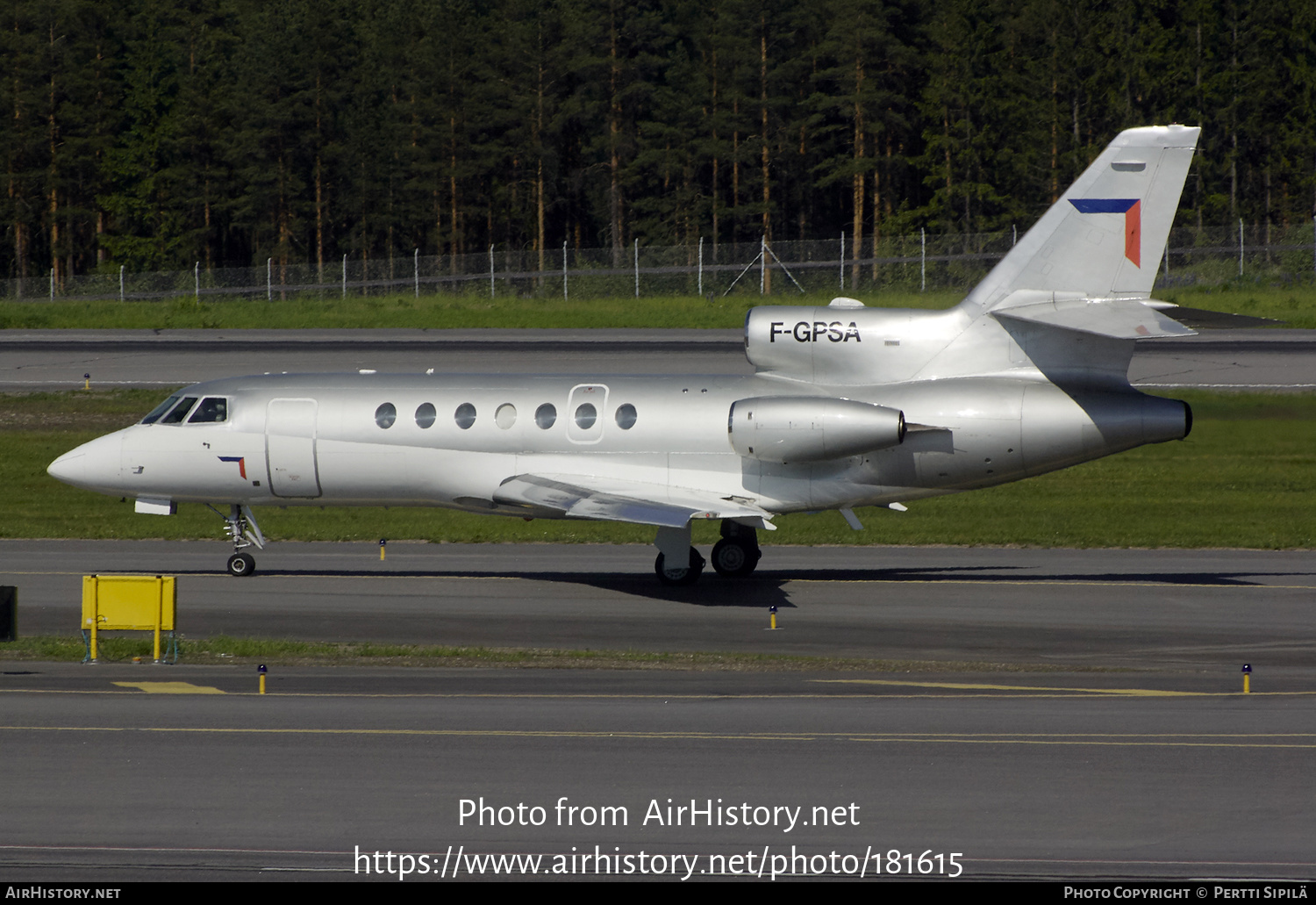 Aircraft Photo of F-GPSA | Dassault Falcon 50 | AirHistory.net #181615