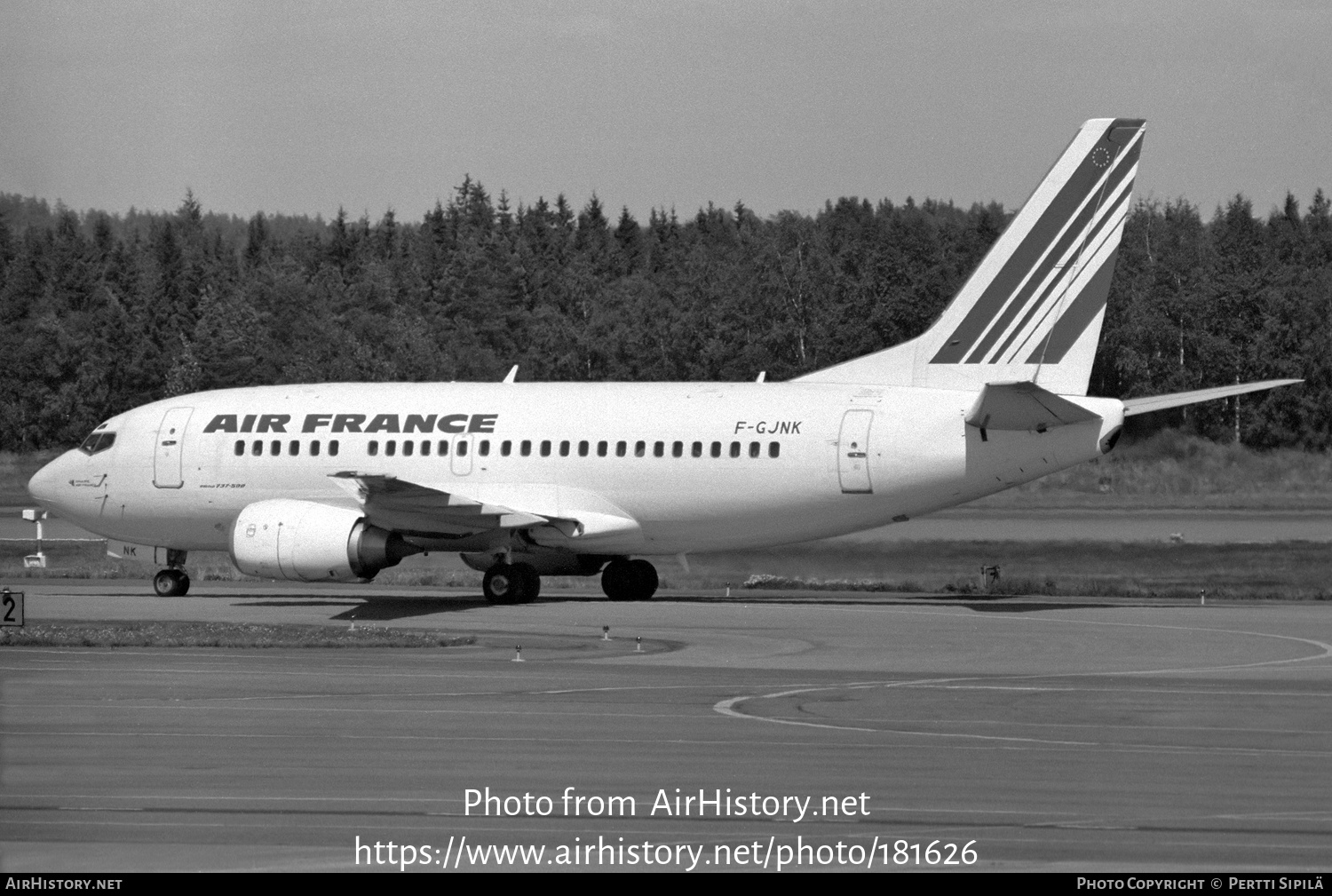 Aircraft Photo of F-GJNK | Boeing 737-528 | Air France | AirHistory.net #181626