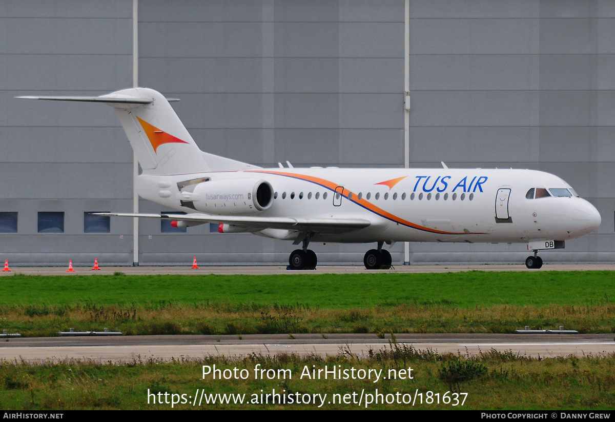 Aircraft Photo of 5B-DDB | Fokker 70 (F28-0070) | Tus Airways | AirHistory.net #181637