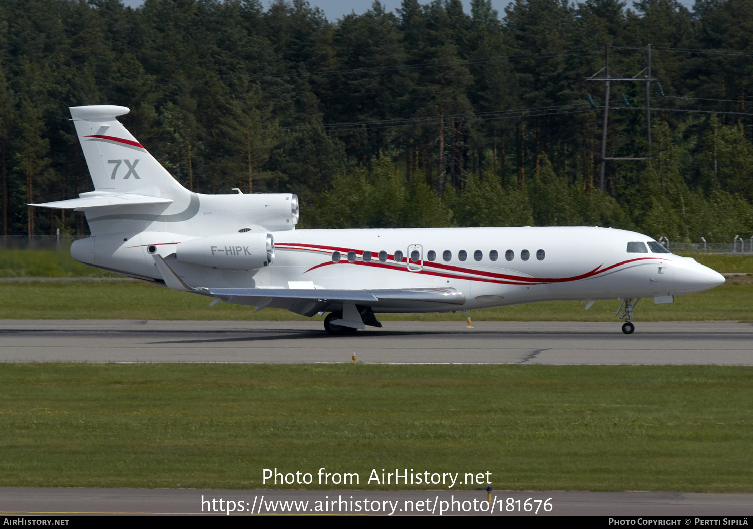 Aircraft Photo of F-HIPK | Dassault Falcon 7X | AirHistory.net #181676