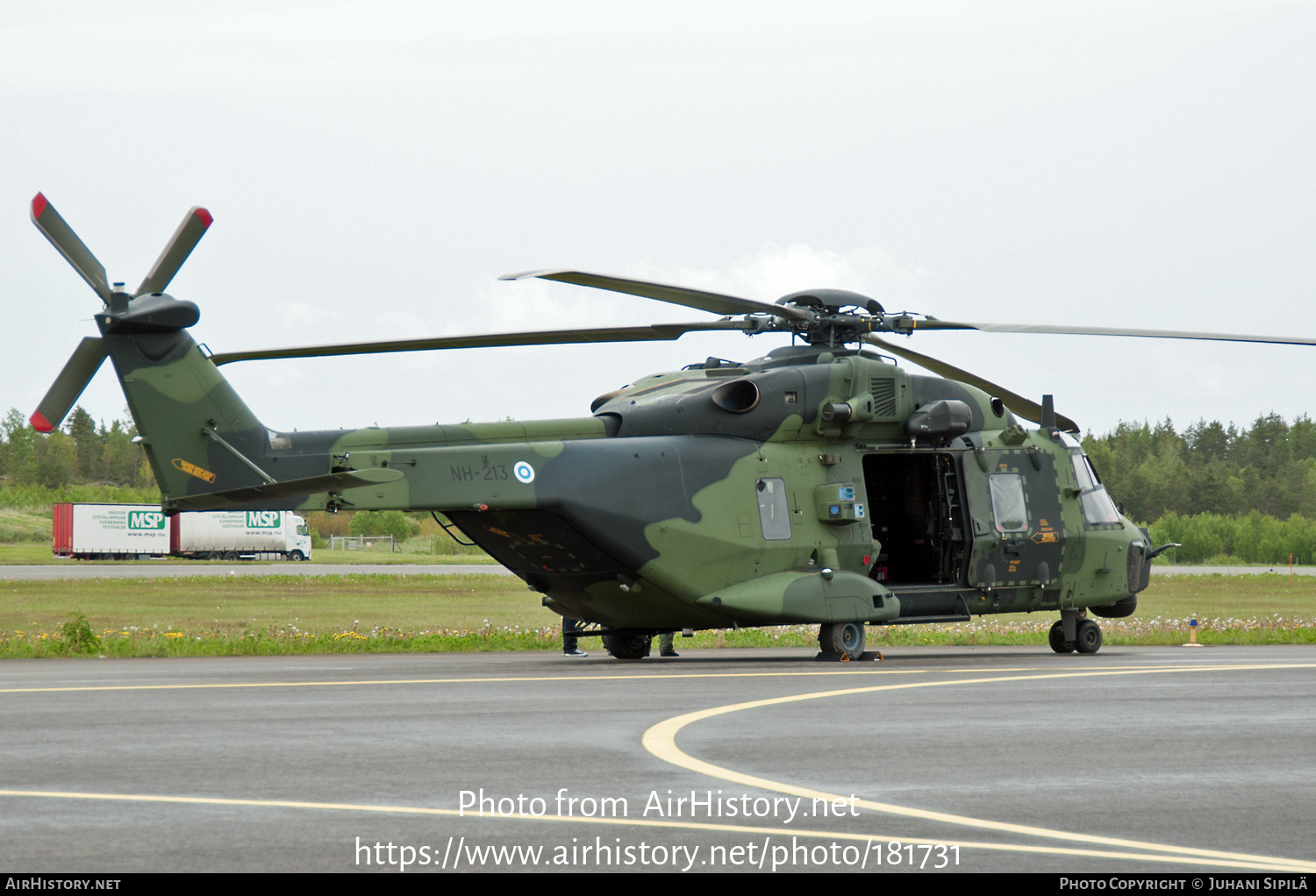 Aircraft Photo of NH-213 | NHI NH90 TTH | Finland - Army | AirHistory.net #181731