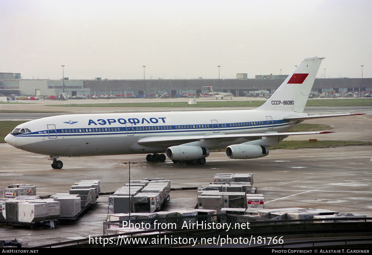 Aircraft Photo of CCCP-86080 | Ilyushin Il-86 | Aeroflot | AirHistory.net #181766