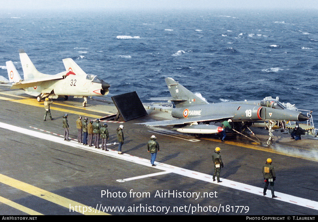 Aircraft Photo of 18 | Dassault Super Etendard | France - Navy | AirHistory.net #181779