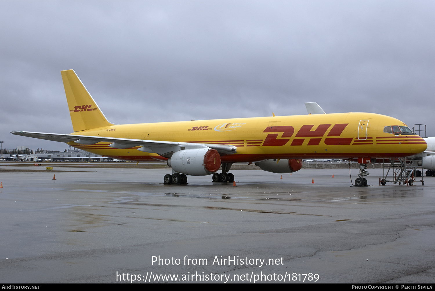 Aircraft Photo of G-BMRE | Boeing 757-236/SF | DHL International | AirHistory.net #181789