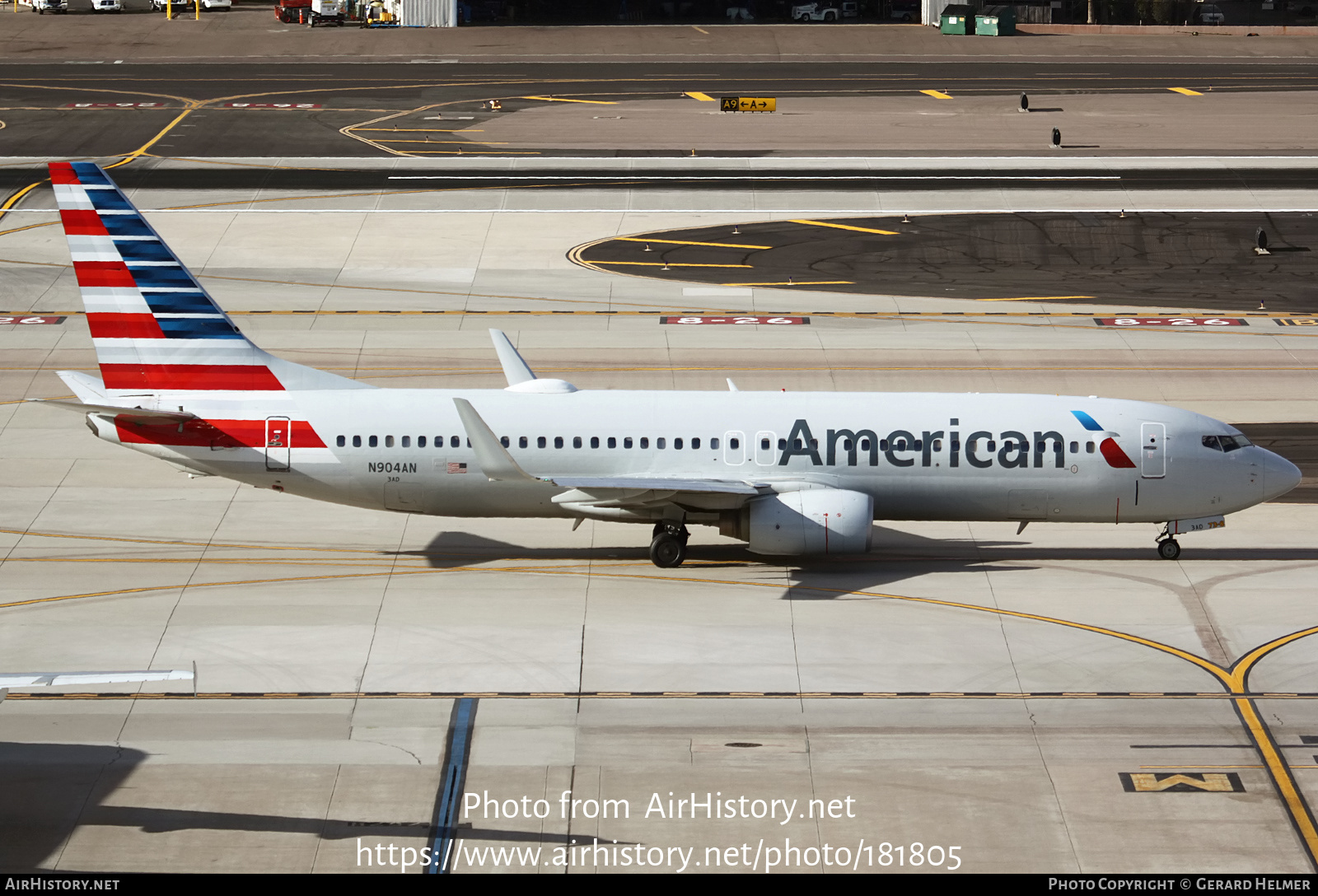 Aircraft Photo of N904AN | Boeing 737-823 | American Airlines | AirHistory.net #181805