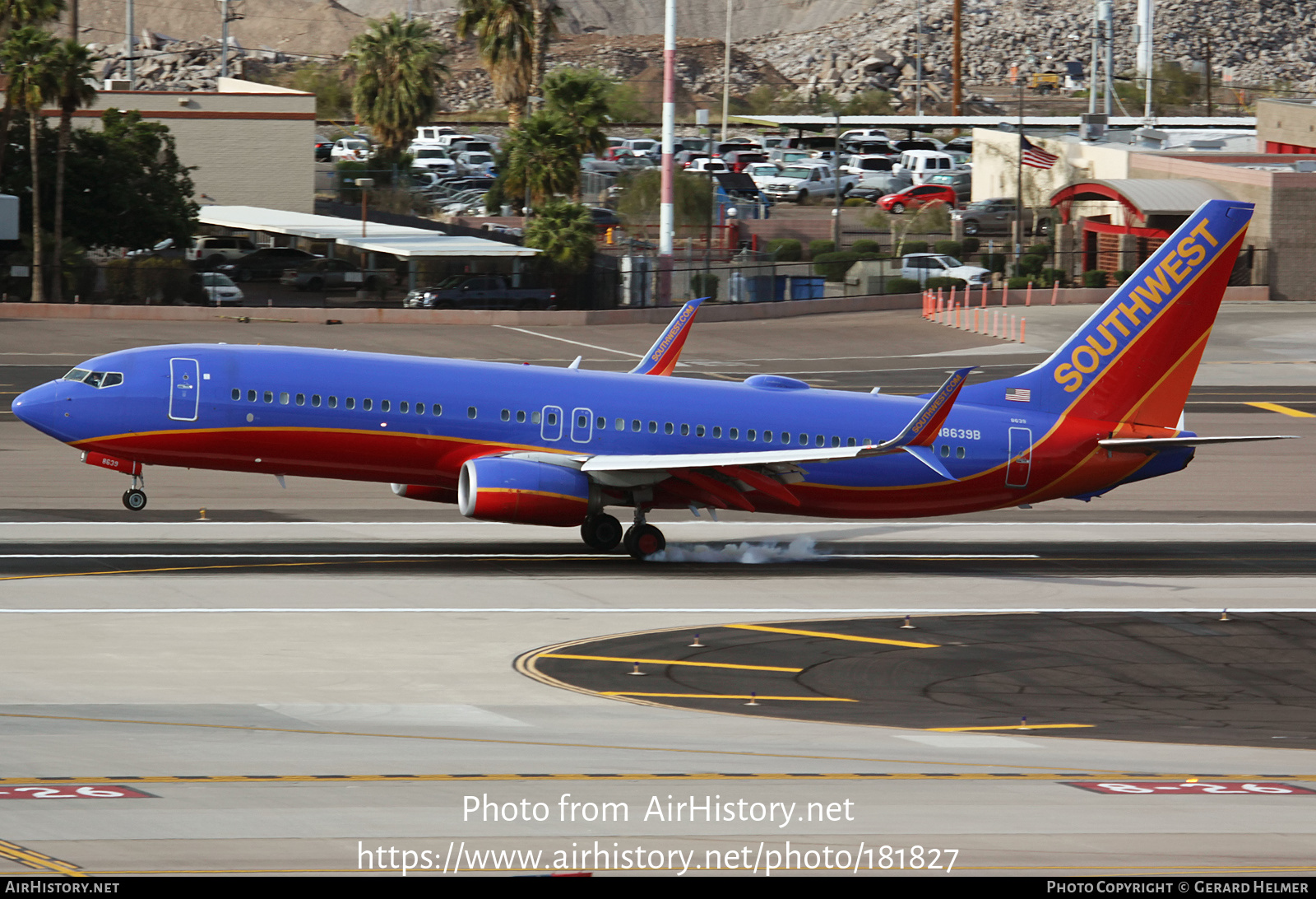 Aircraft Photo of N8639B | Boeing 737-8H4 | Southwest Airlines | AirHistory.net #181827