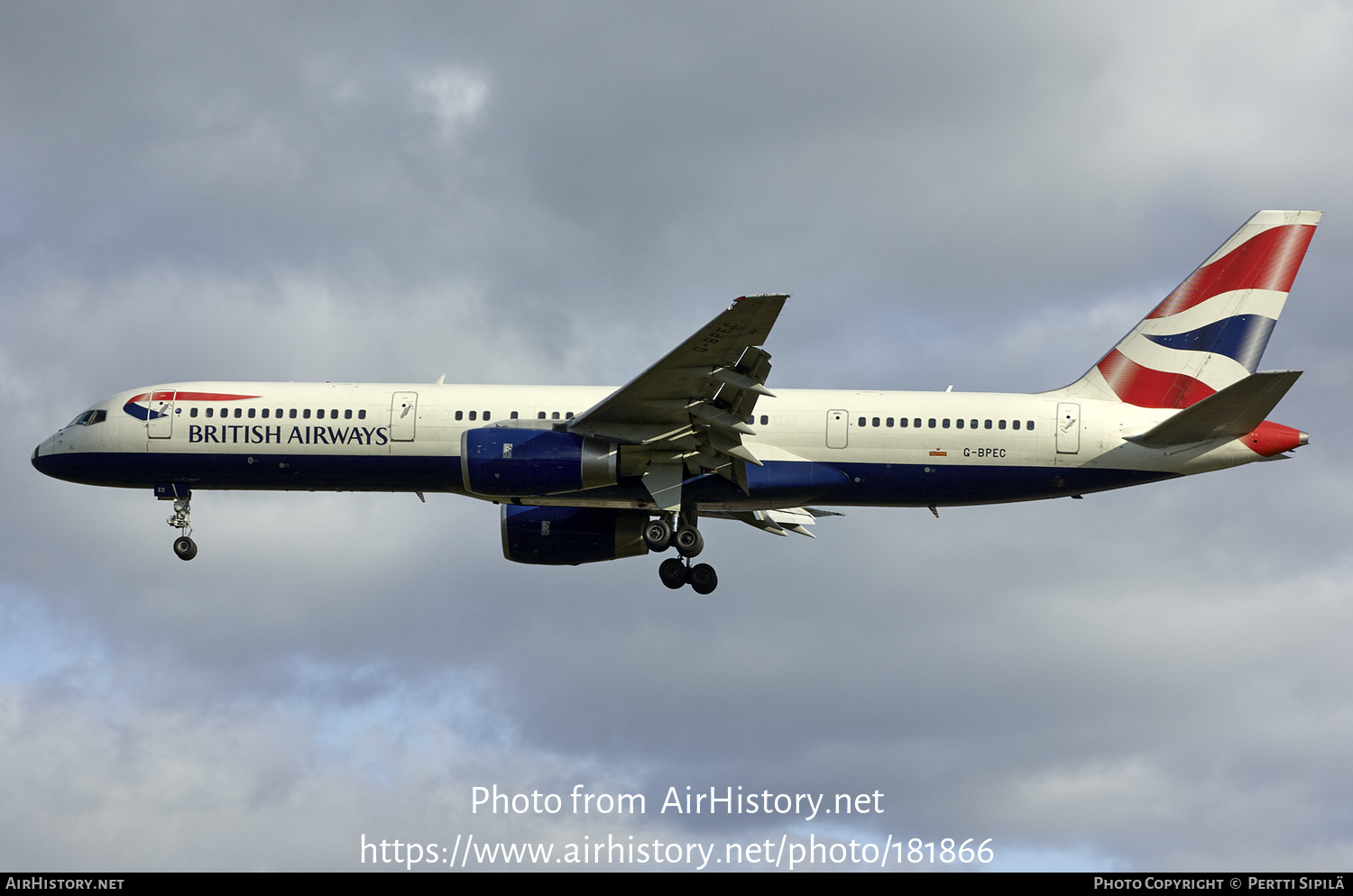 Aircraft Photo of G-BPEC | Boeing 757-236 | British Airways | AirHistory.net #181866