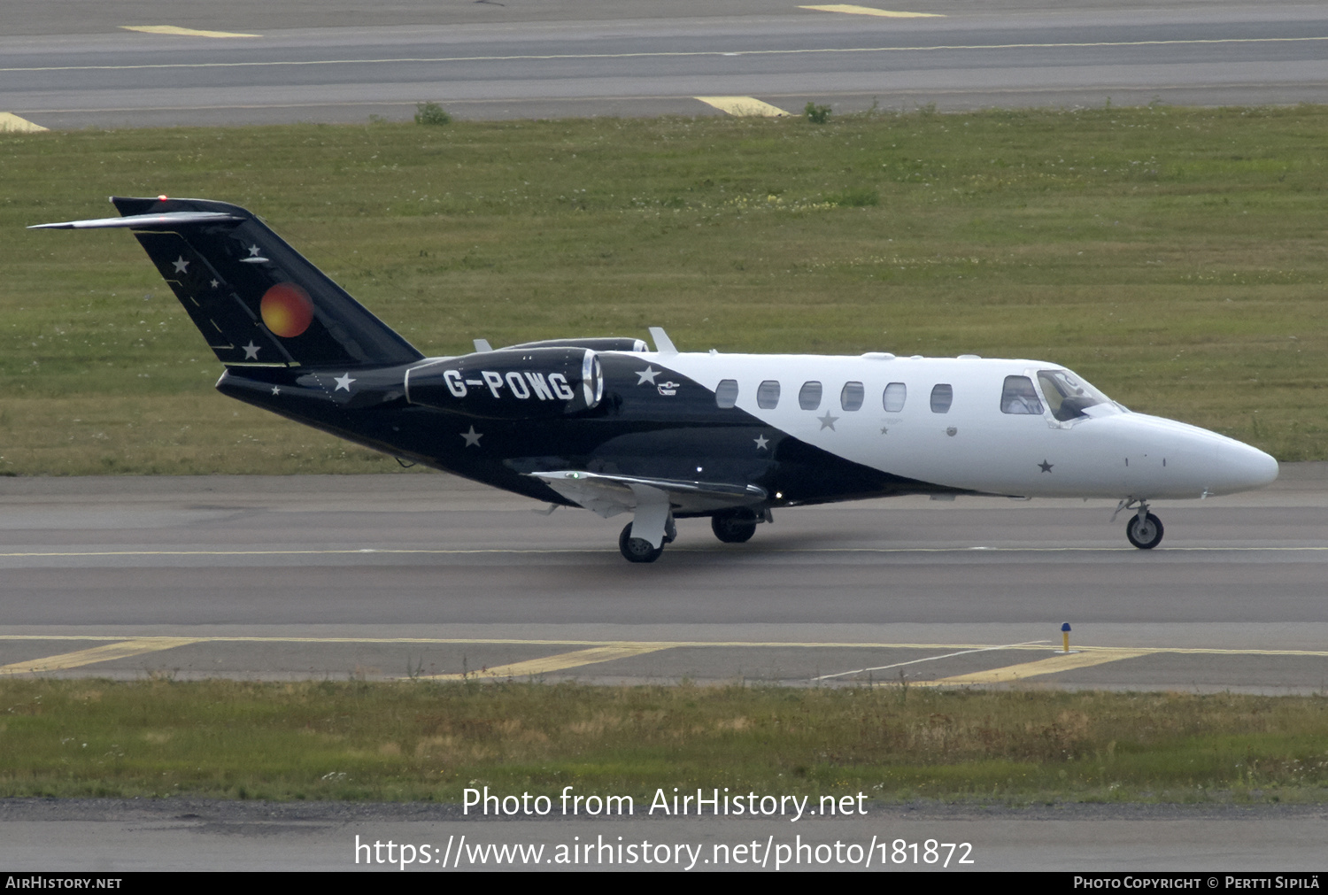 Aircraft Photo of G-POWG | Cessna 525A CitationJet CJ2+ | Titan Airways | AirHistory.net #181872