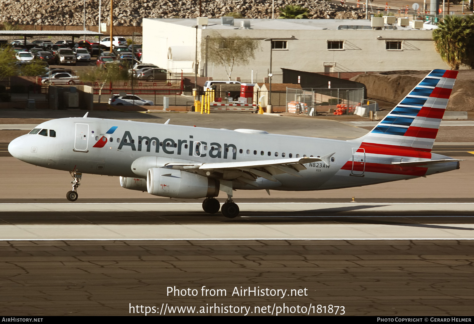 Aircraft Photo of N823AW | Airbus A319-132 | American Airlines | AirHistory.net #181873