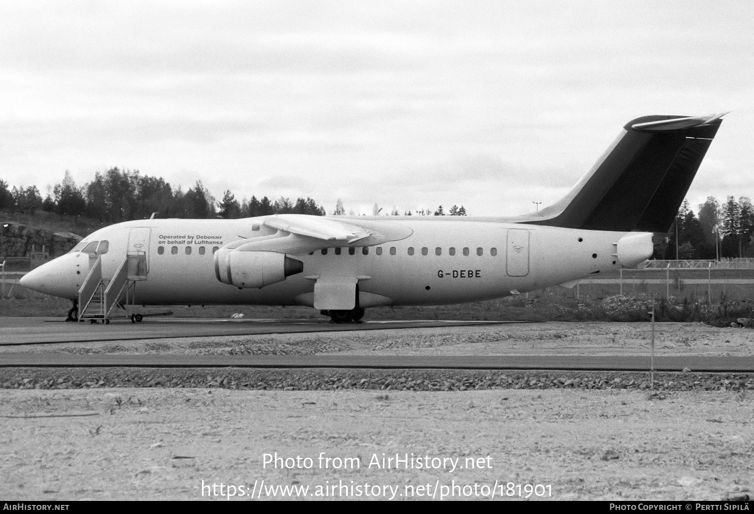 Aircraft Photo of G-DEBE | British Aerospace BAe-146-200A | Debonair Airways | AirHistory.net #181901