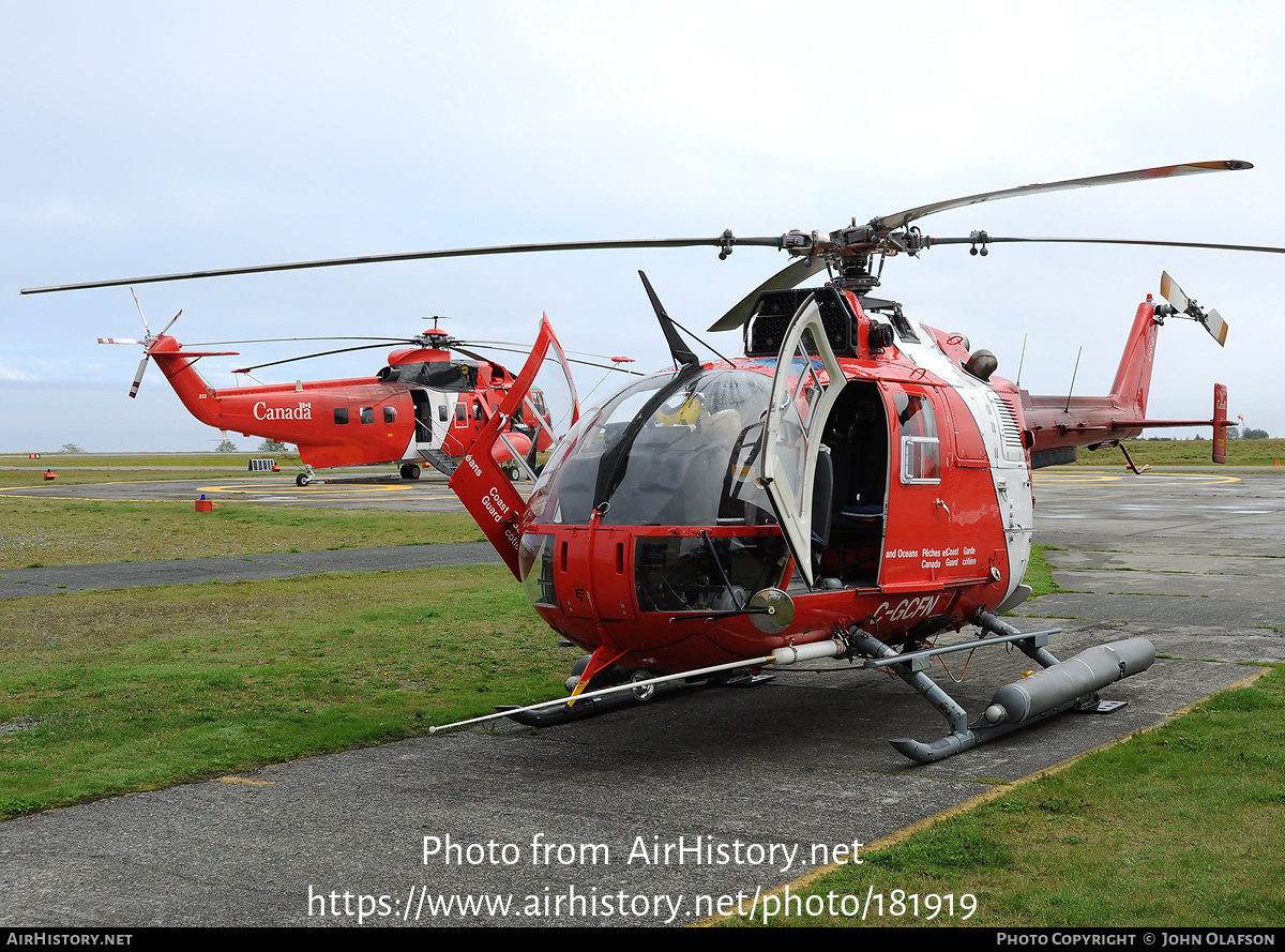 Aircraft Photo of C-GCFN | MBB BO-105S CDN BS-4 | Coast Guard | AirHistory.net #181919