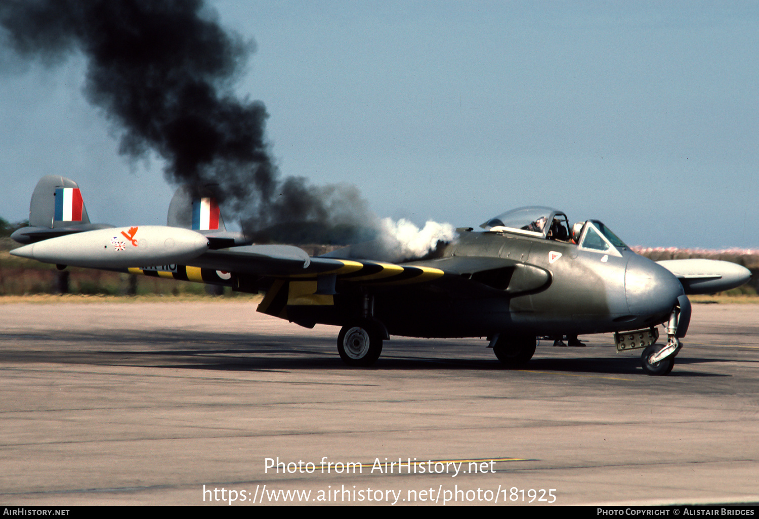 Aircraft Photo of G-BLKA / WR410 | De Havilland D.H. 112 Venom FB54 | UK - Air Force | AirHistory.net #181925